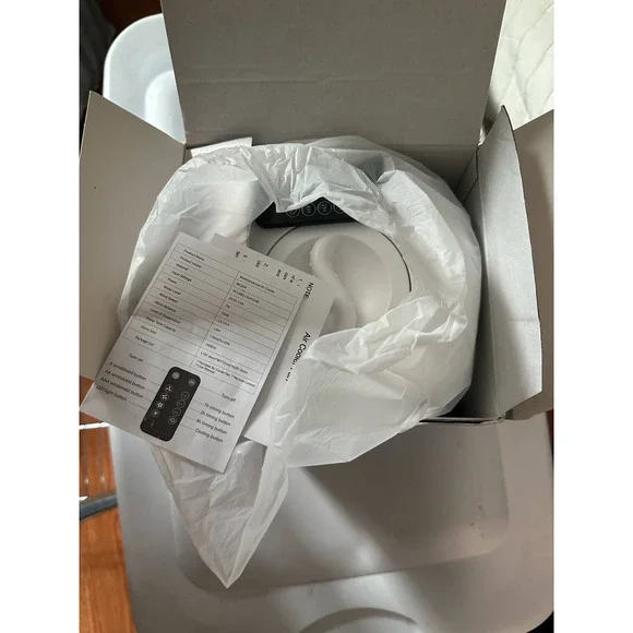 OVOLTA Multifunction Air Cooler BK20W Timer 3-Speed Remote Control USB Power - Picture 5 of 9